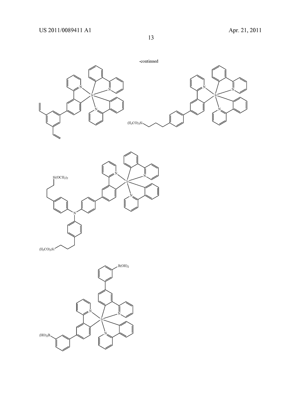 CROSS LINKABLE IONIC COMPOUNDS - diagram, schematic, and image 18