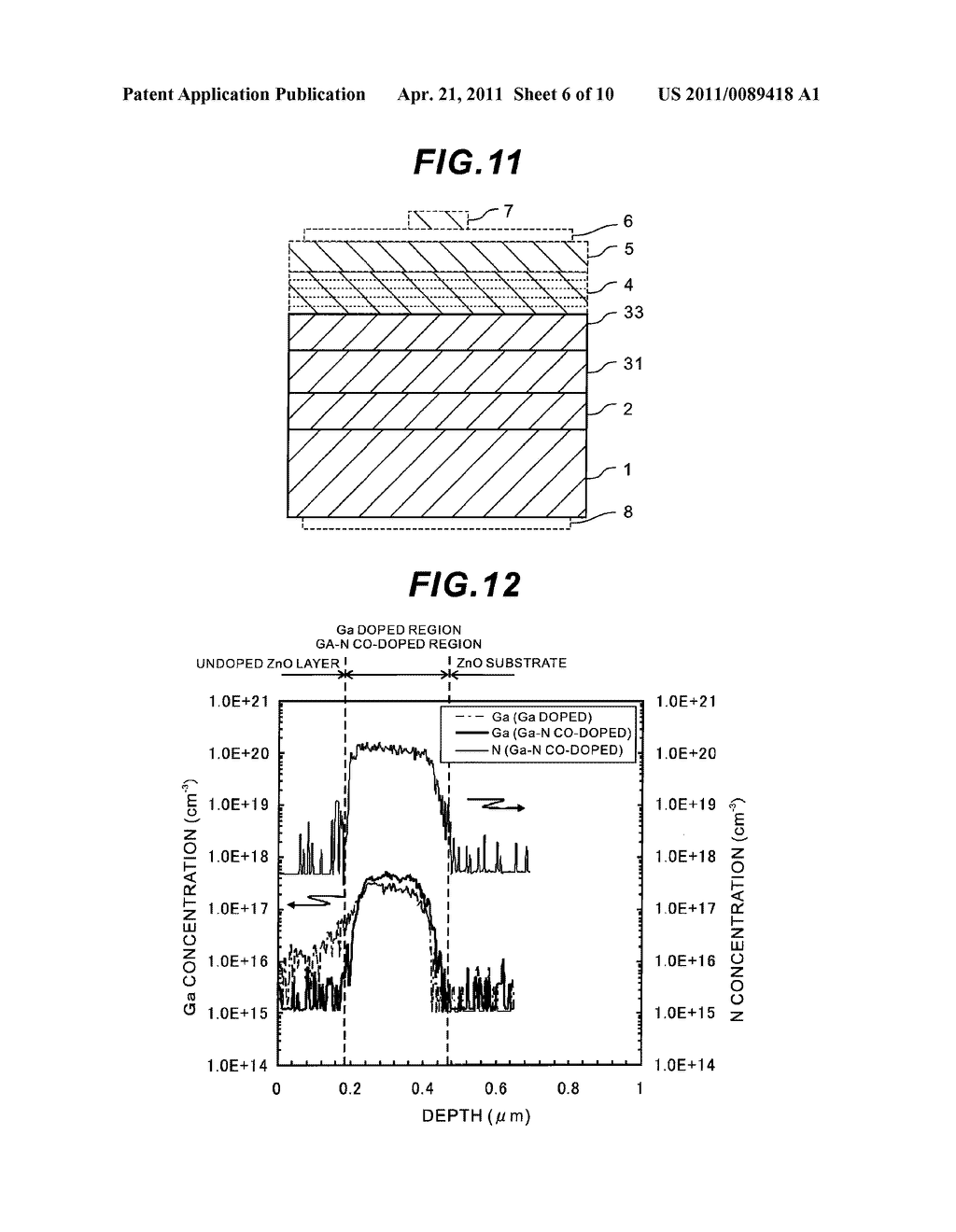 ZINC OXIDE BASED COMPOUND SEMICONDUCTOR DEVICE - diagram, schematic, and image 07