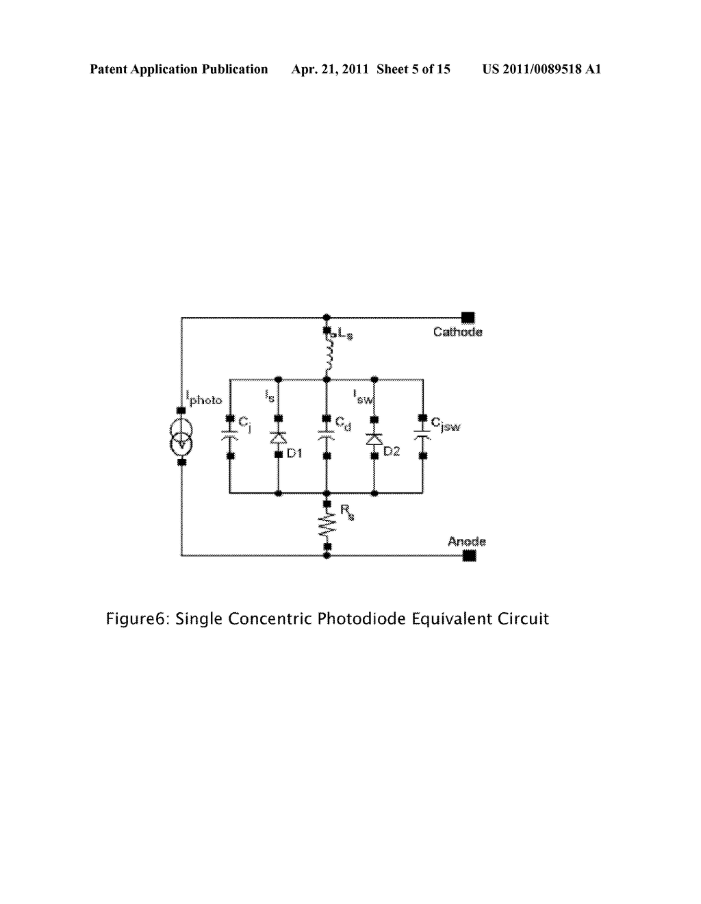 Array of concentric CMOS photodiodes for detection and de-multiplexing of spatially modulated optical channels - diagram, schematic, and image 06