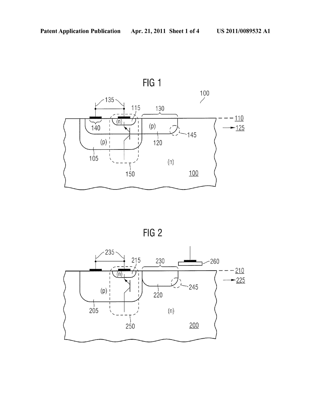 INTEGRATED CIRCUIT WITH ESD STRUCTURE - diagram, schematic, and image 02