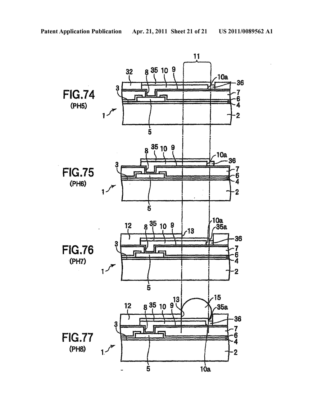 SEMICONDUCTOR DEVICE HAVING WAFER-LEVEL CHIP SIZE PACKAGE - diagram, schematic, and image 22