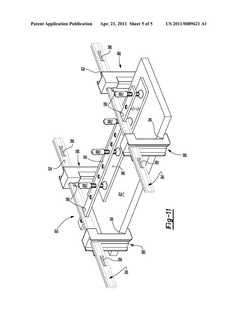 BAR CLAMP ASSEMBLY AND WORKPIECE SUPPORT MEMBERS - diagram, schematic, and image 06