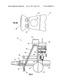 SUSPENSION SYSTEM WITH INTEGRATED BRAKE MOUNTING AND SUSPENSION ARM diagram and image