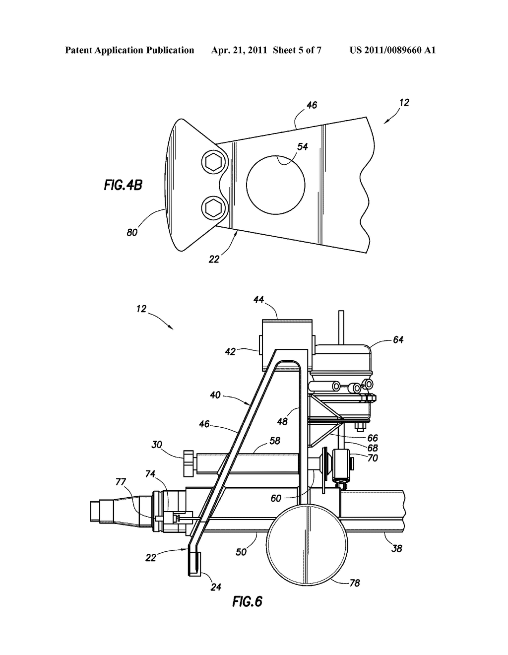 SUSPENSION SYSTEM WITH INTEGRATED BRAKE MOUNTING AND SUSPENSION ARM - diagram, schematic, and image 06