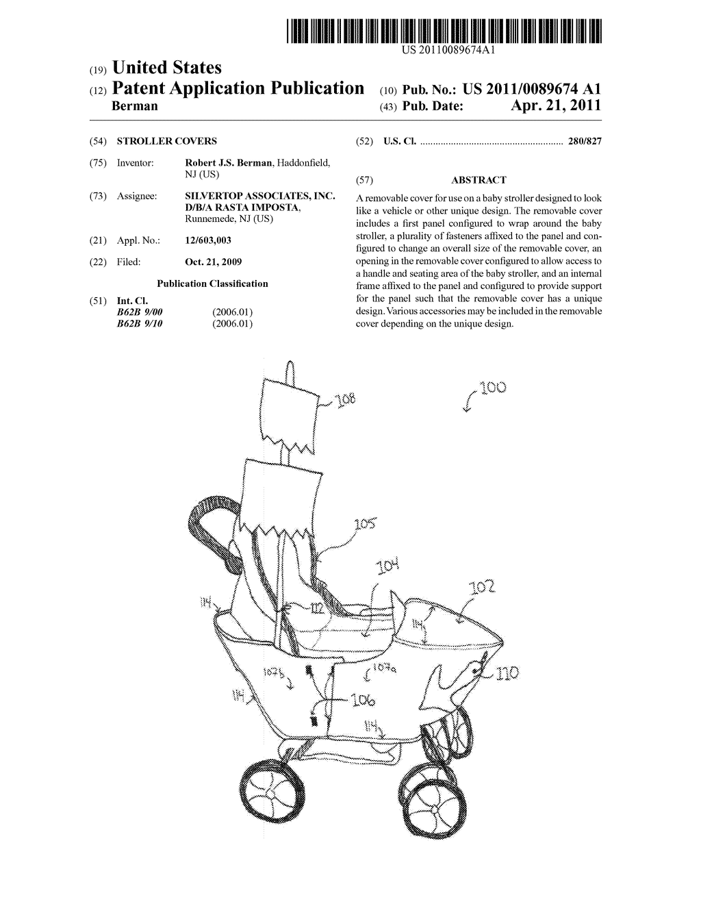 STROLLER COVERS - diagram, schematic, and image 01