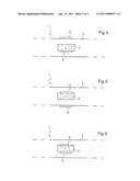 SECURITY SHEET INCLUDING A RIBBON PRESENTING A ZONE OF REDUCED OPACITY diagram and image