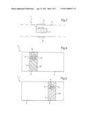 SECURITY SHEET INCLUDING A RIBBON PRESENTING A ZONE OF REDUCED OPACITY diagram and image