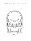 CAR SEAT WITH INTEGRATED LEVEL INDICATOR diagram and image