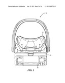 CAR SEAT WITH INTEGRATED RATCHET diagram and image