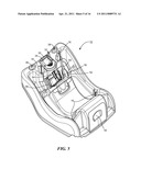 CAR SEAT WITH INTEGRATED RATCHET diagram and image