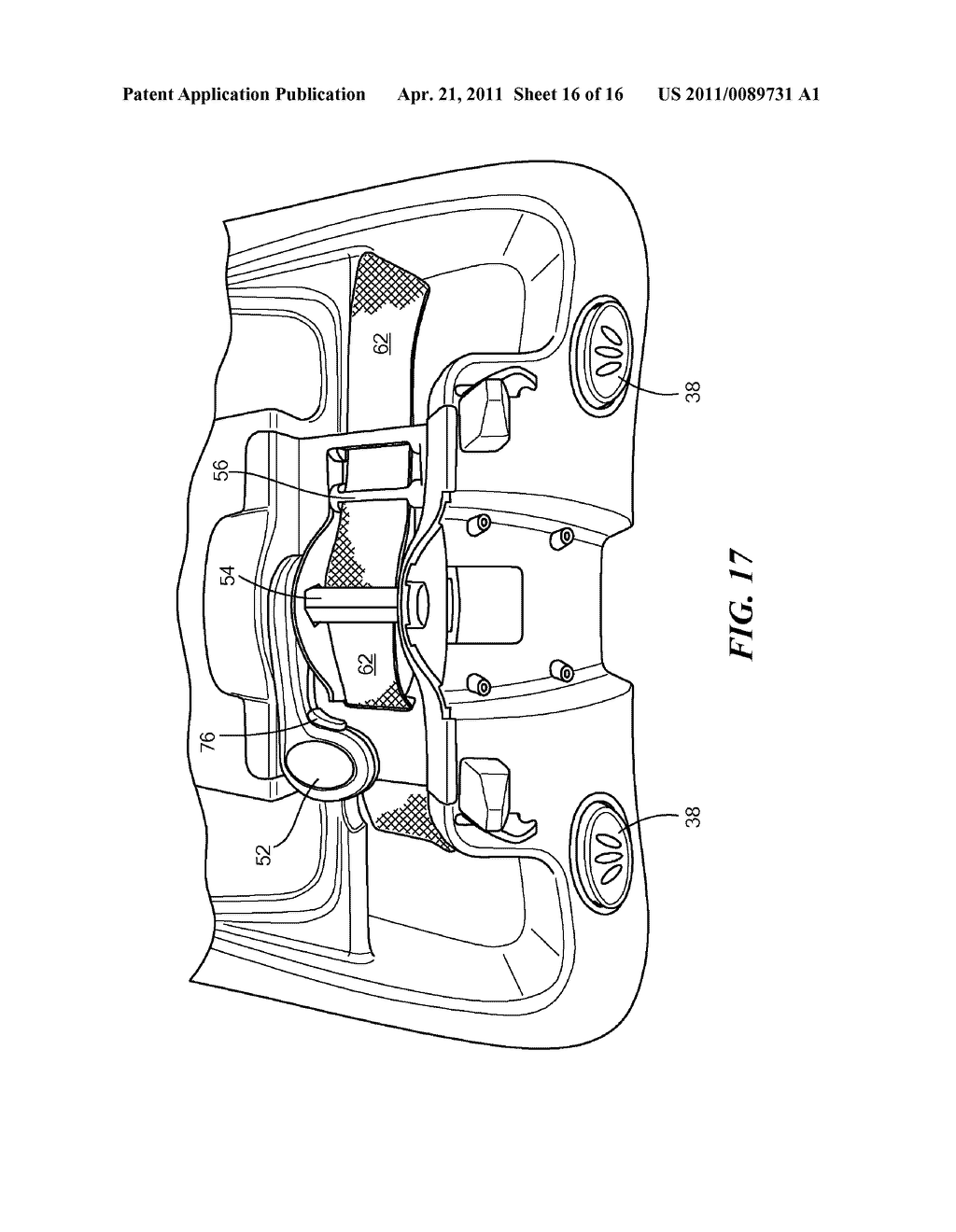 CAR SEAT WITH INTEGRATED RATCHET - diagram, schematic, and image 17