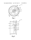 VEHICLE WHEEL ASSEMBLY WITH GALVANIC ISOLATION diagram and image