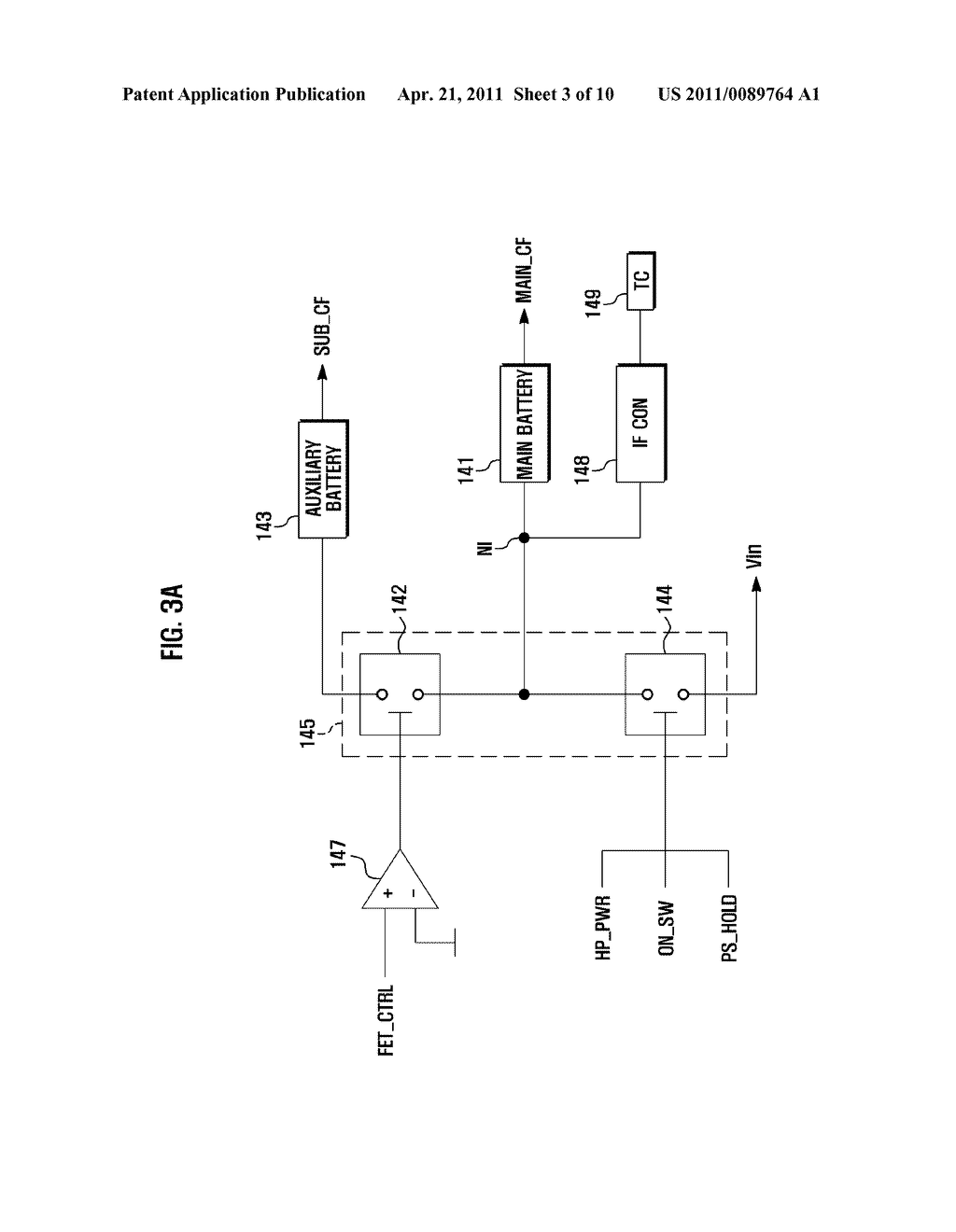 METHOD OF CONTROLLING BATTERY POWER, POWER CONTROL APPARATUS, AND PORTABLE DEVICE USING THE SAME - diagram, schematic, and image 04