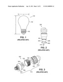 HEAT SINKS AND LAMP INCORPORATING SAME diagram and image