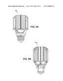 HEAT SINKS AND LAMP INCORPORATING SAME diagram and image