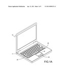 PORTABLE ELECTRONIC DEVICE WITH SWITCHABLE INPUT/OUTPUT PORTIONS diagram and image