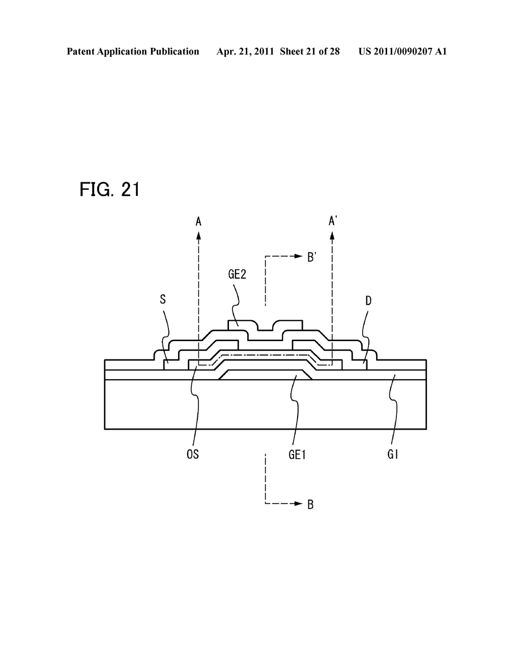 DISPLAY DEVICE AND ELECTRONIC DEVICE INCLUDING DISPLAY DEVICE - diagram, schematic, and image 22