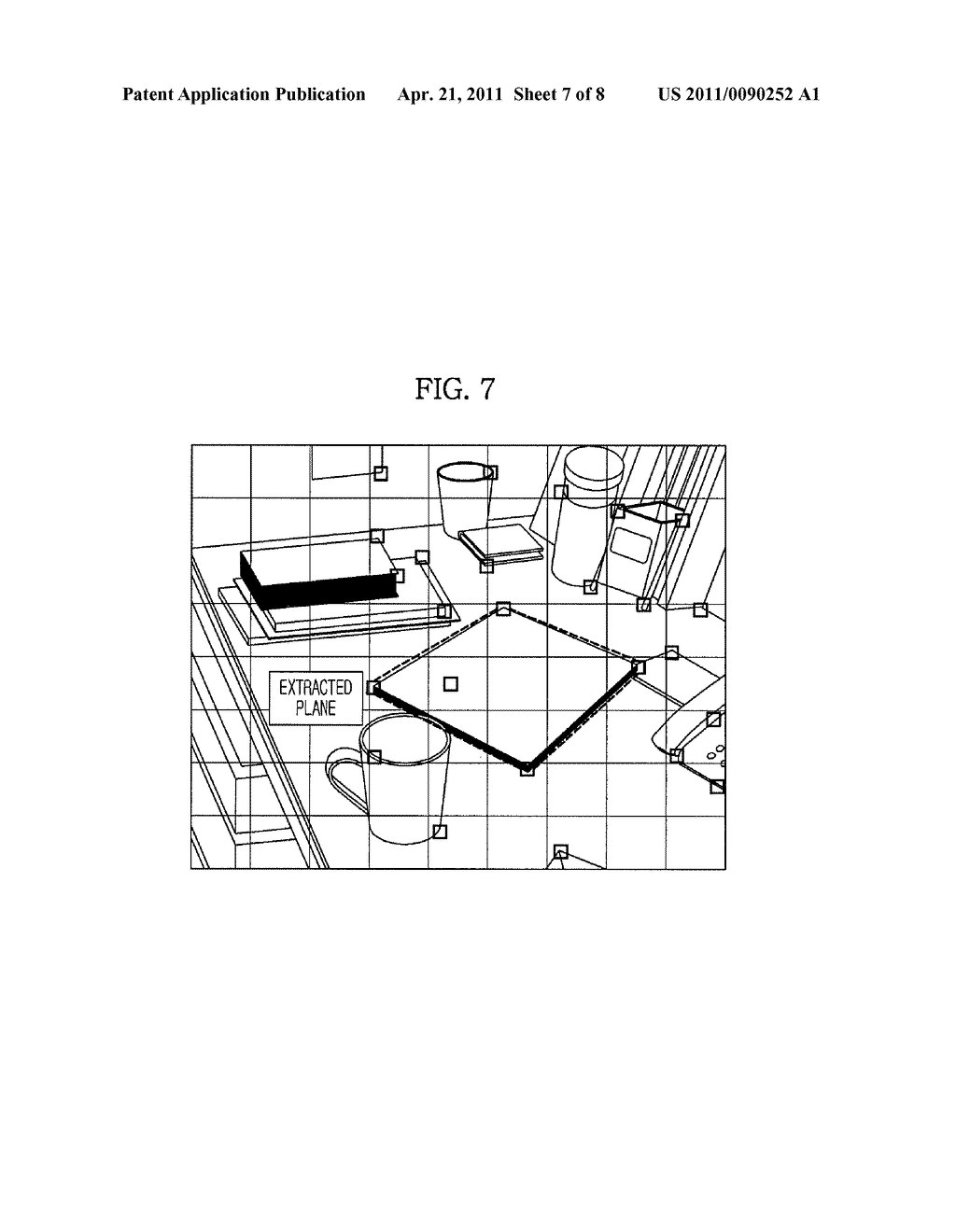 MARKERLESS AUGMENTED REALITY SYSTEM AND METHOD USING PROJECTIVE INVARIANT - diagram, schematic, and image 08