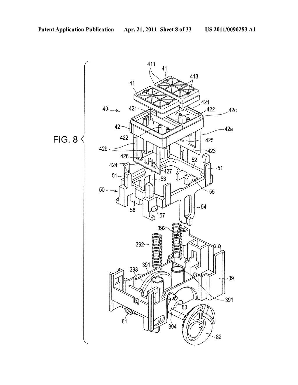 HEAD REPAIRING APPARATUS AND FLUID EJECTING APPARATUS - diagram, schematic, and image 09