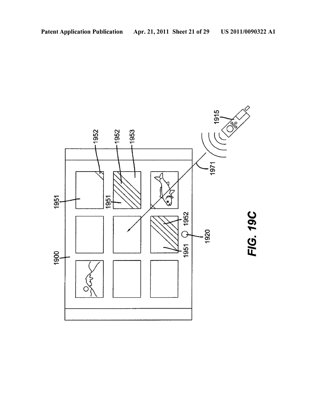 MULTI-FRAME DISPLAY SYSTEM WITH PERSPECTIVE BASED IMAGE ARRANGEMENT - diagram, schematic, and image 22