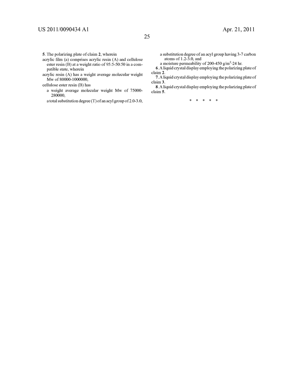 POLARIZING PLATE, AND LIQUID CRYSTAL DISPLAY - diagram, schematic, and image 27