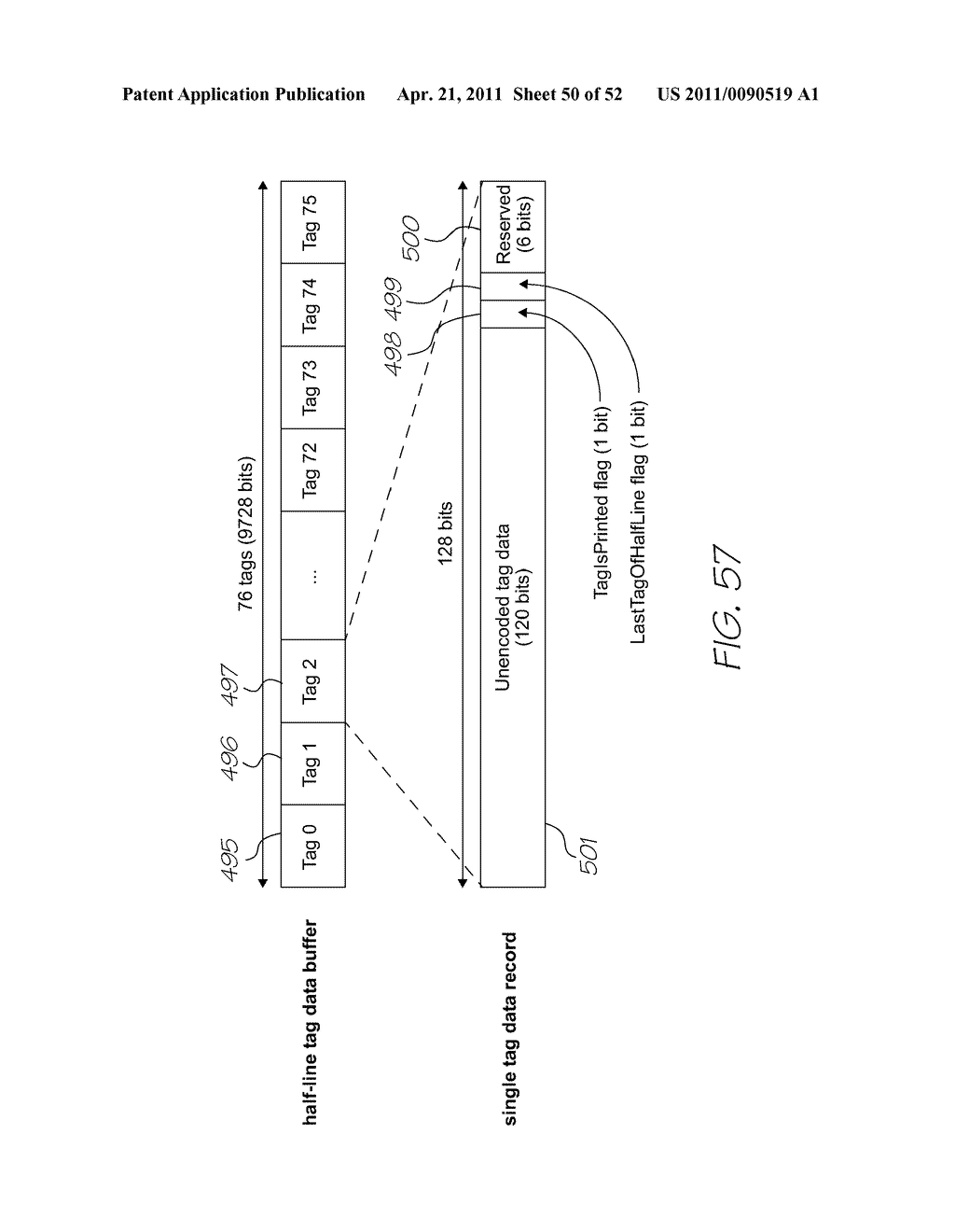 CONTROLLER HAVING TAG ENCODER FOR PRINTHEAD - diagram, schematic, and image 51