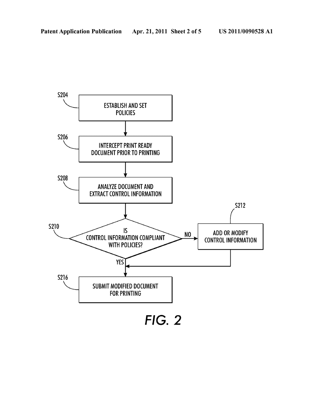 SYSTEM AND METHOD FOR CONTROLLING USAGE OF PRINTER RESOURCES - diagram, schematic, and image 03