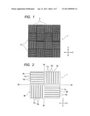 OPTICAL COMPONENT HAVING ANTIREFLECTION STRUCTURE AND METHOD OF MANUFACTURING OPTICAL COMPONENT diagram and image