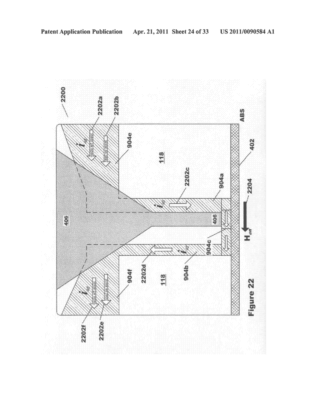 Signaling method and apparatus for write assist of high coercivity media using integrated half coil - diagram, schematic, and image 25