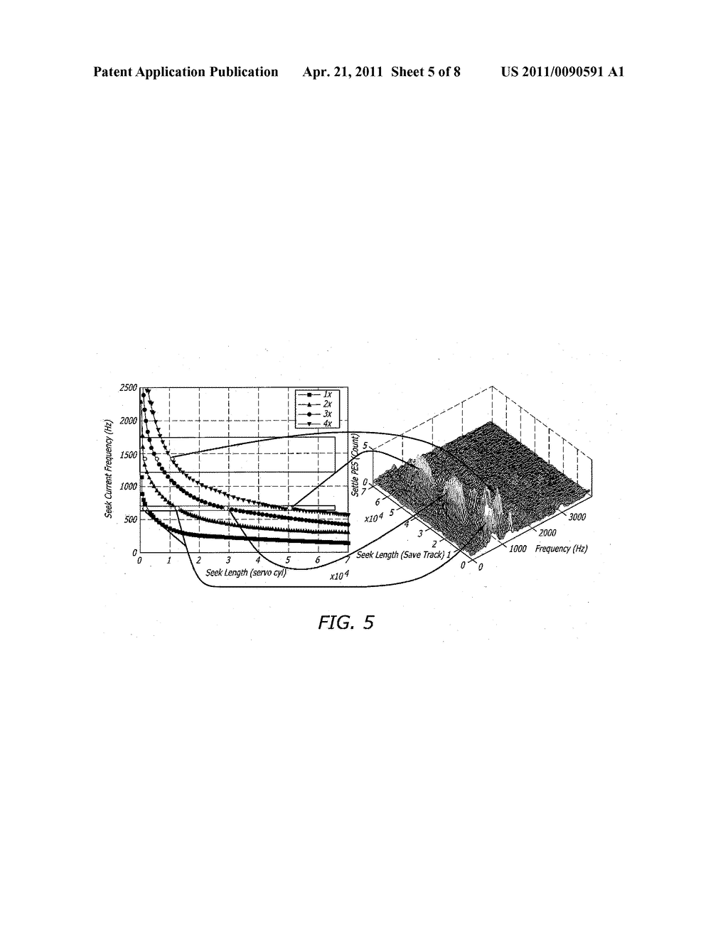 SEEK CONTROL METHOD TO AVOID FLEX CABLE RESONANCE DURING SETTLE IN HARD DISK DRIVE - diagram, schematic, and image 06