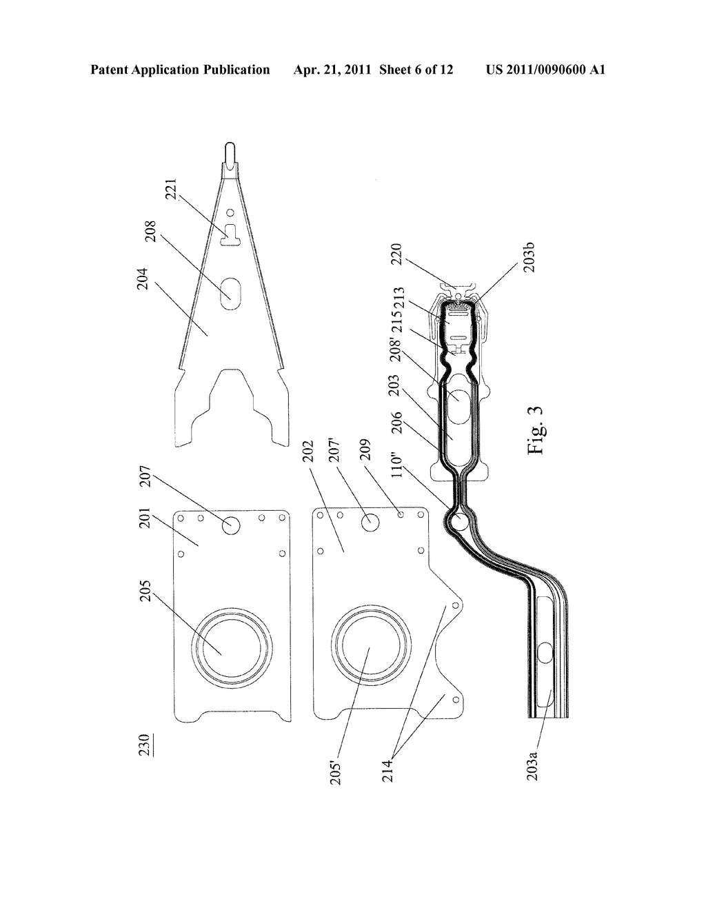 SUSPENSION, HEAD GIMBAL ASSEMBLY AND DISK DRIVE UNIT WITH THE SAME - diagram, schematic, and image 07