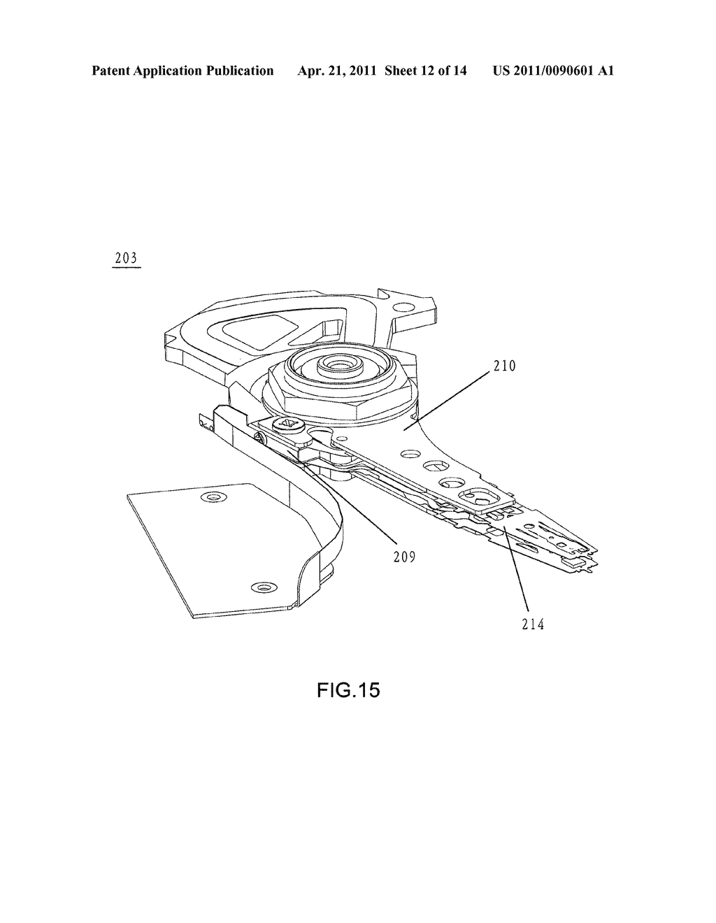 Suspension with flexure tail and manufacturing method thereof, head stack assembly and disk drive unit with the same - diagram, schematic, and image 13