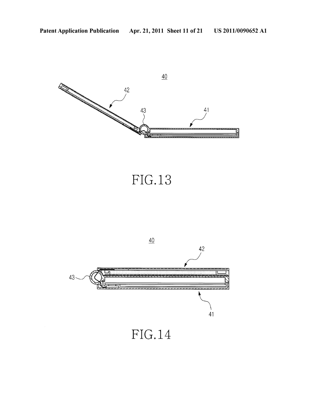 WATERPROOF STRUCTURE FOR PORTABLE TERMINAL - diagram, schematic, and image 12