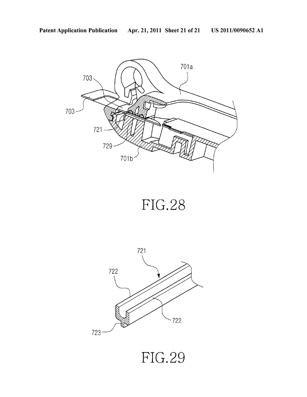 WATERPROOF STRUCTURE FOR PORTABLE TERMINAL - diagram, schematic, and image 22