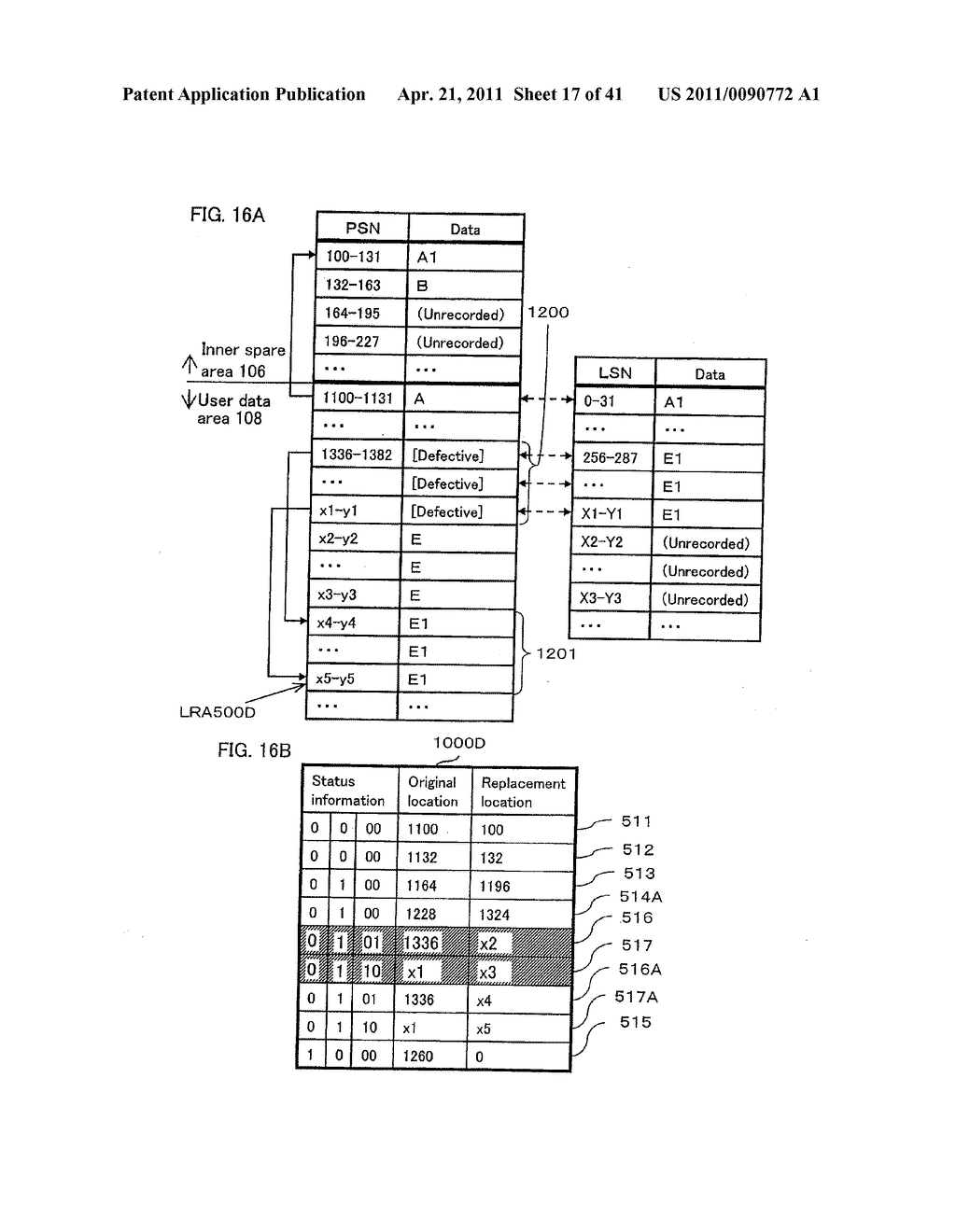 DRIVE APPARATUS FOR PERFORMING A SEQUENTIAL RECORDING AND REPRODUCTION ON A WRITE-ONCE RECORDING MEDIUM, AND METHOD OF REPRODUCING SAME - diagram, schematic, and image 18