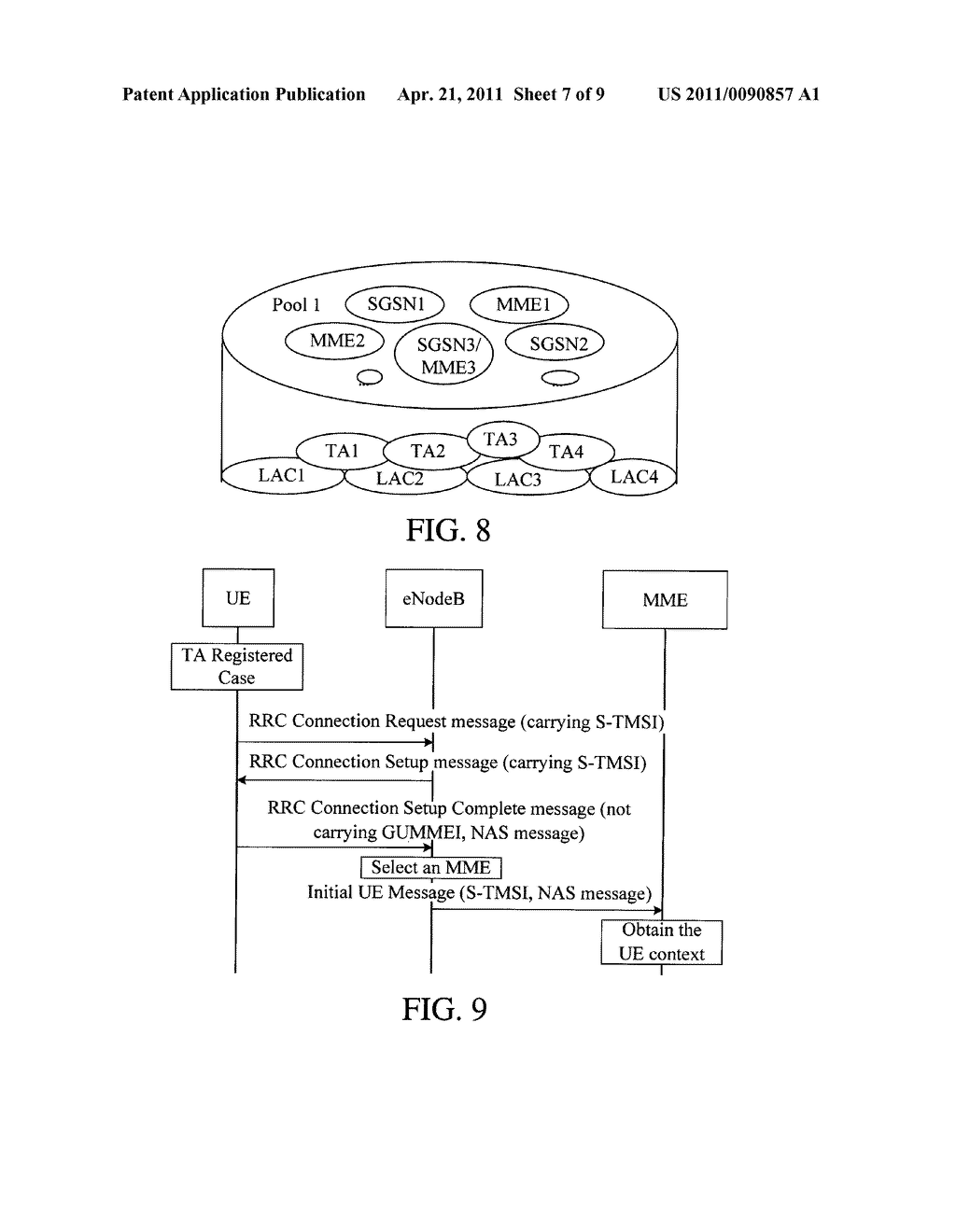 METHOD AND DEVICE FOR ACCESSING AND OBTAINING USER EQUIPMENT CONTEXT AND USER EQUIPMENT IDENTITY - diagram, schematic, and image 08