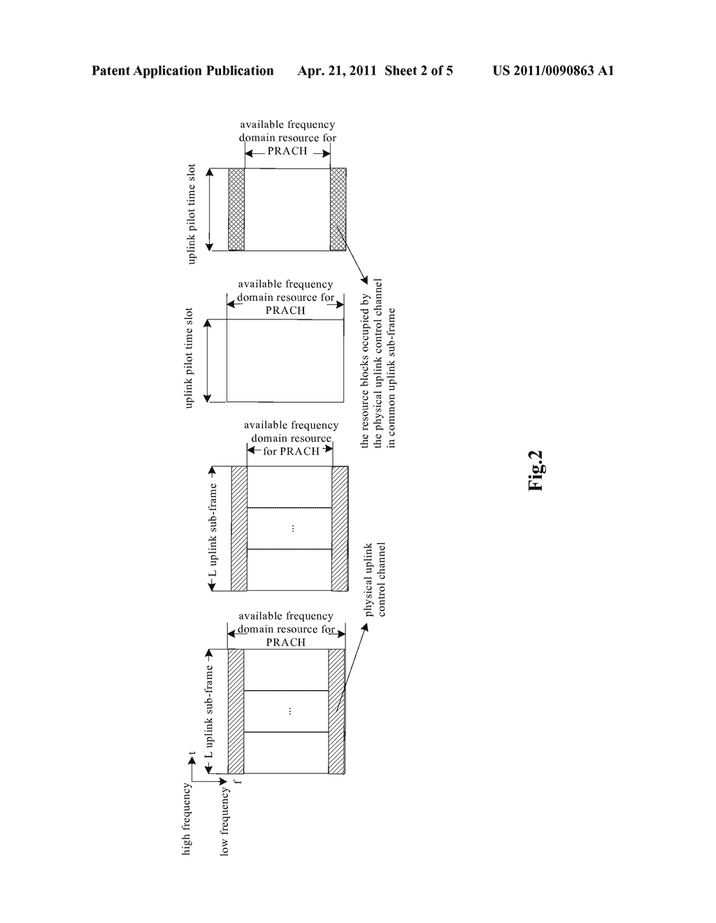 Method for Mapping Physical Random Access Channels - diagram, schematic, and image 03