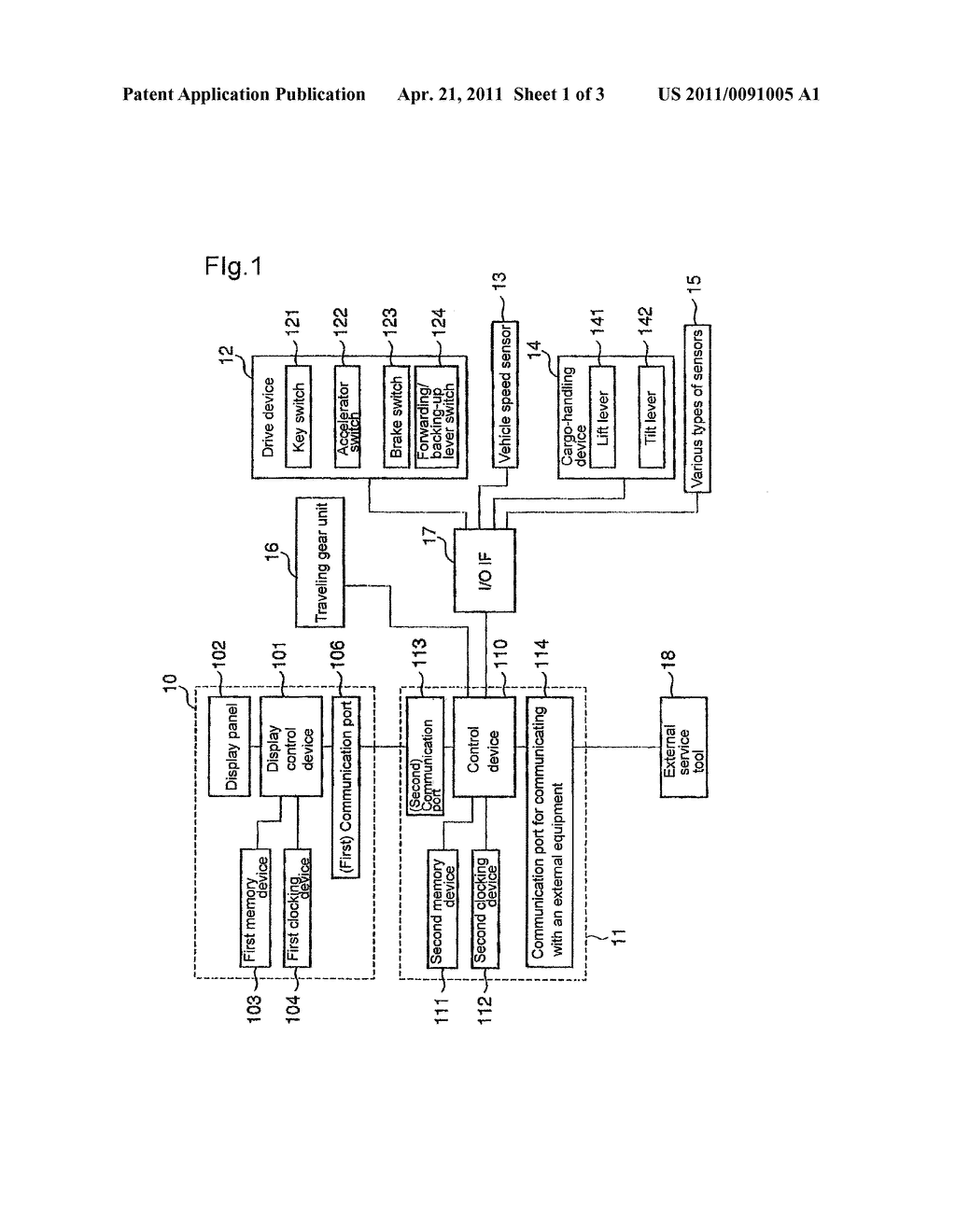  METHOD FOR CLOCKING CUMULATIVE OPERATING TIME FOR A CARGO-HANDLING VEHICLE, AND THE CARGO-HANDLING VEHICLE BY USE OF THE METHOD - diagram, schematic, and image 02