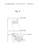 Device and method of processing image data to be displayed on a display device diagram and image