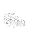 PLASTIC, RE-SEALABLE ELONGATED CHECK VALVE APPLICATION TO A SQUARE, CYLINDRICAL OR FLAT TYPE OF A VACUUM FOOD PACKAGE diagram and image