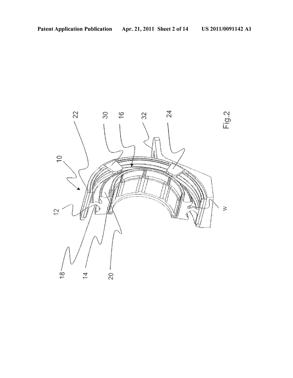 Support Arrangement for the Axially and Radially Yielding Support of a Shaft Bearing - diagram, schematic, and image 03