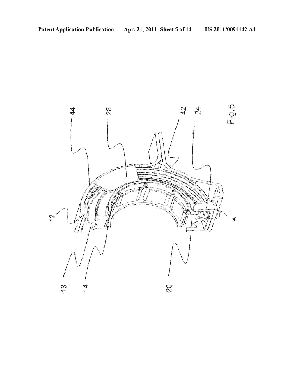 Support Arrangement for the Axially and Radially Yielding Support of a Shaft Bearing - diagram, schematic, and image 06