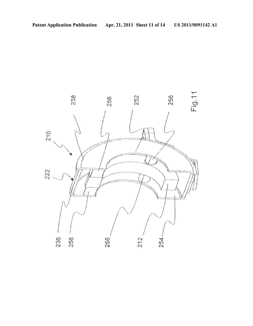 Support Arrangement for the Axially and Radially Yielding Support of a Shaft Bearing - diagram, schematic, and image 12