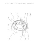 Support Arrangement for the Axially and Radially Yielding Support of a Shaft Bearing diagram and image