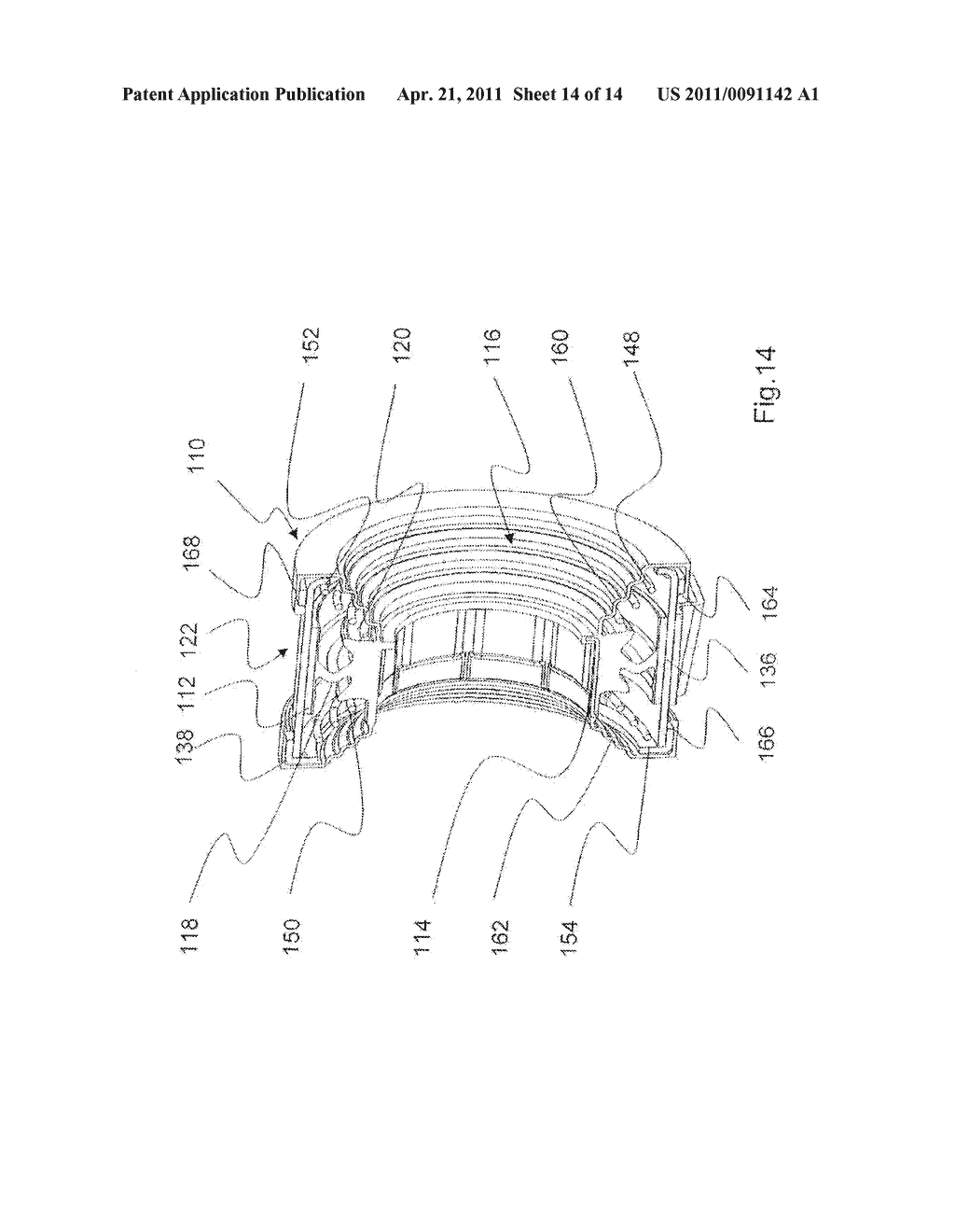 Support Arrangement for the Axially and Radially Yielding Support of a Shaft Bearing - diagram, schematic, and image 15