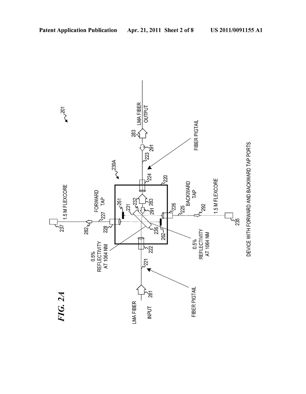 IN-LINE FORWARD/BACKWARD FIBER-OPTIC SIGNAL ANALYZER - diagram, schematic, and image 03