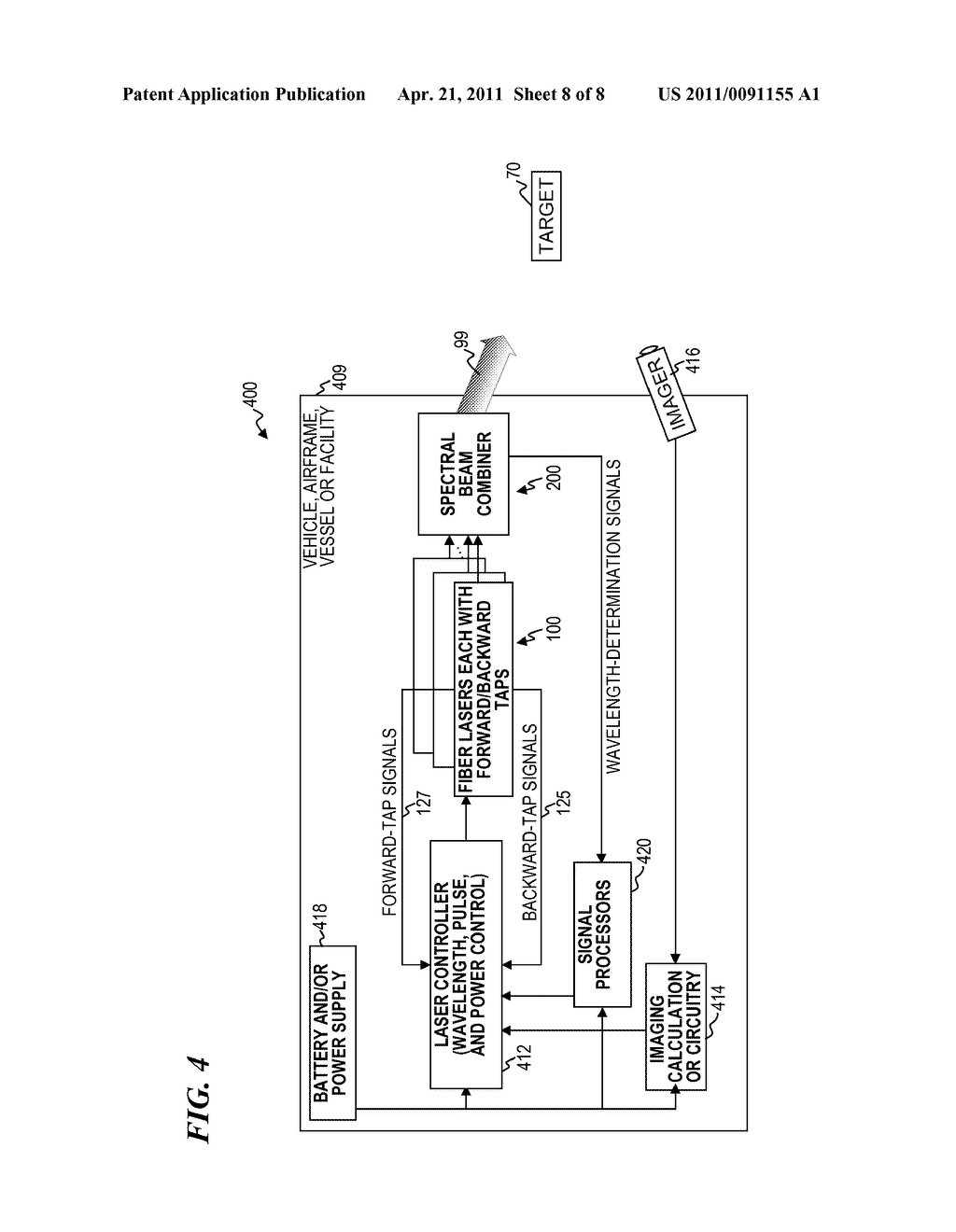 IN-LINE FORWARD/BACKWARD FIBER-OPTIC SIGNAL ANALYZER - diagram, schematic, and image 09