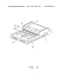 OPTICAL CONNECTOR WITH AN IMPROVED RESILIENT MEMBER PRESSING ONTO AN OPTICAL MODULE THEREOF diagram and image