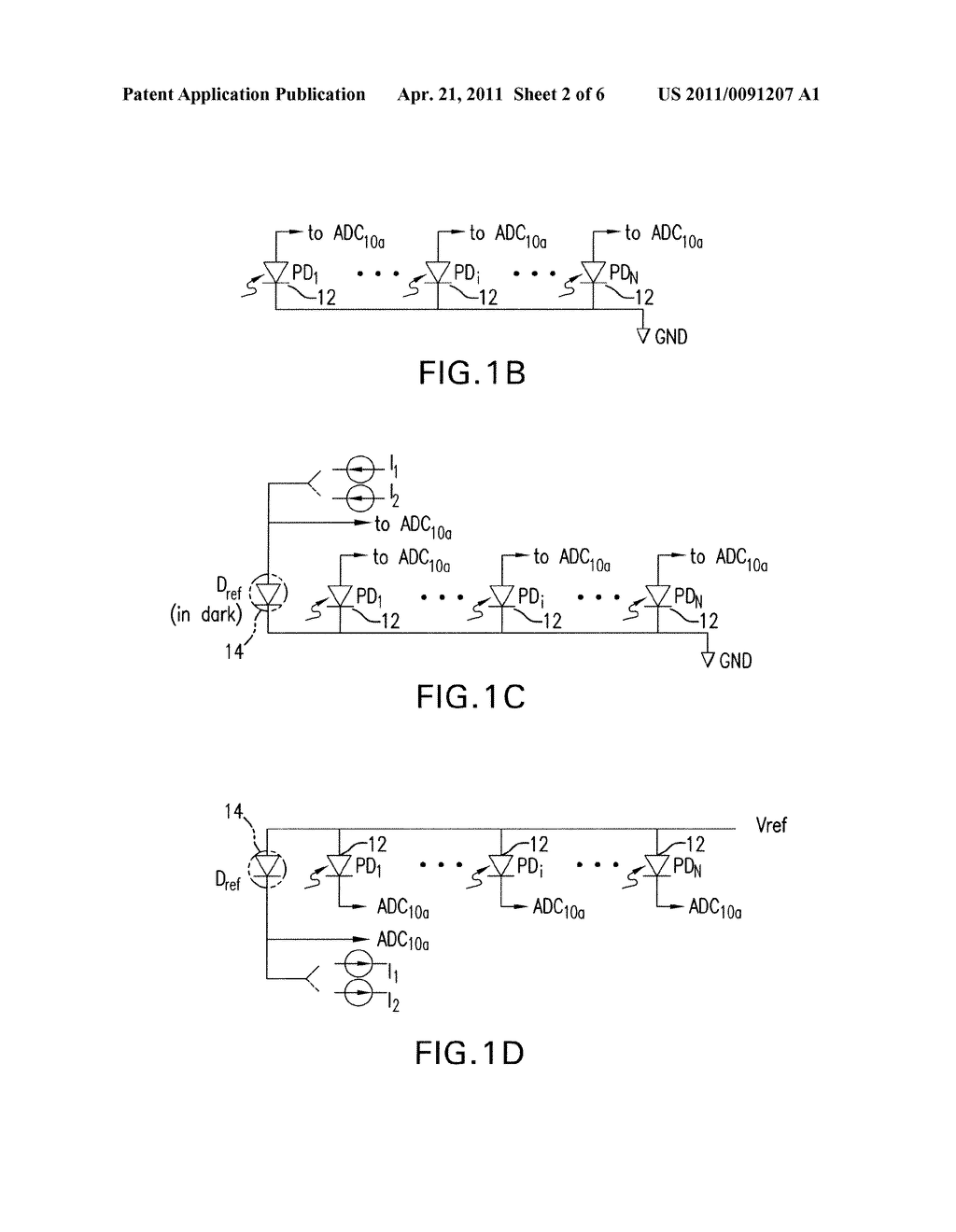 Power Monitoring Photodiode Array with Integrated, Current Sourced Reference Photodiode - diagram, schematic, and image 03