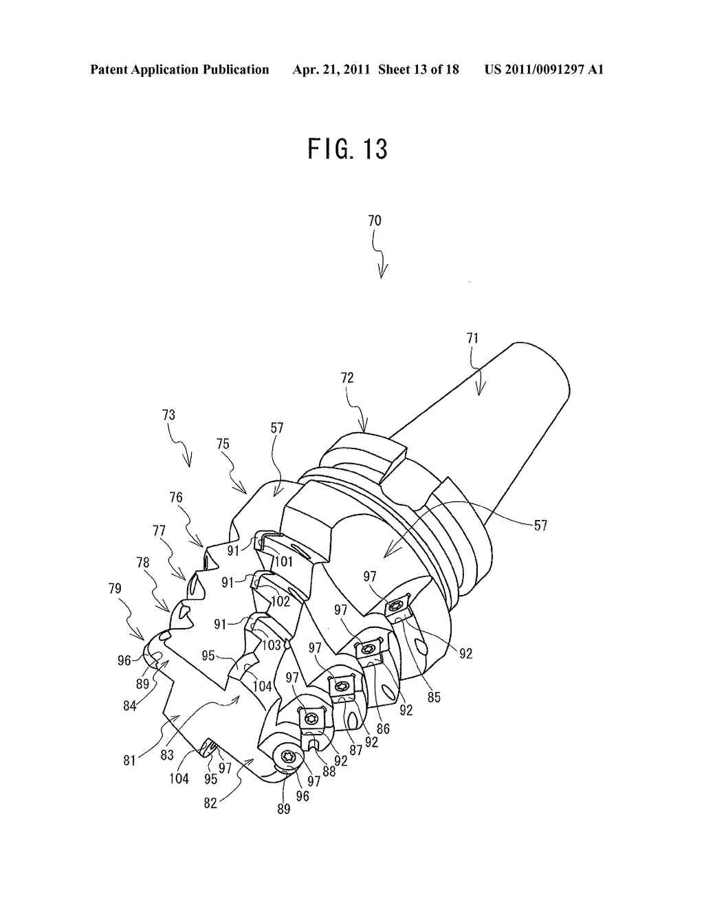 THROWAWAY ROTARY CUTTING TOOL - diagram, schematic, and image 14